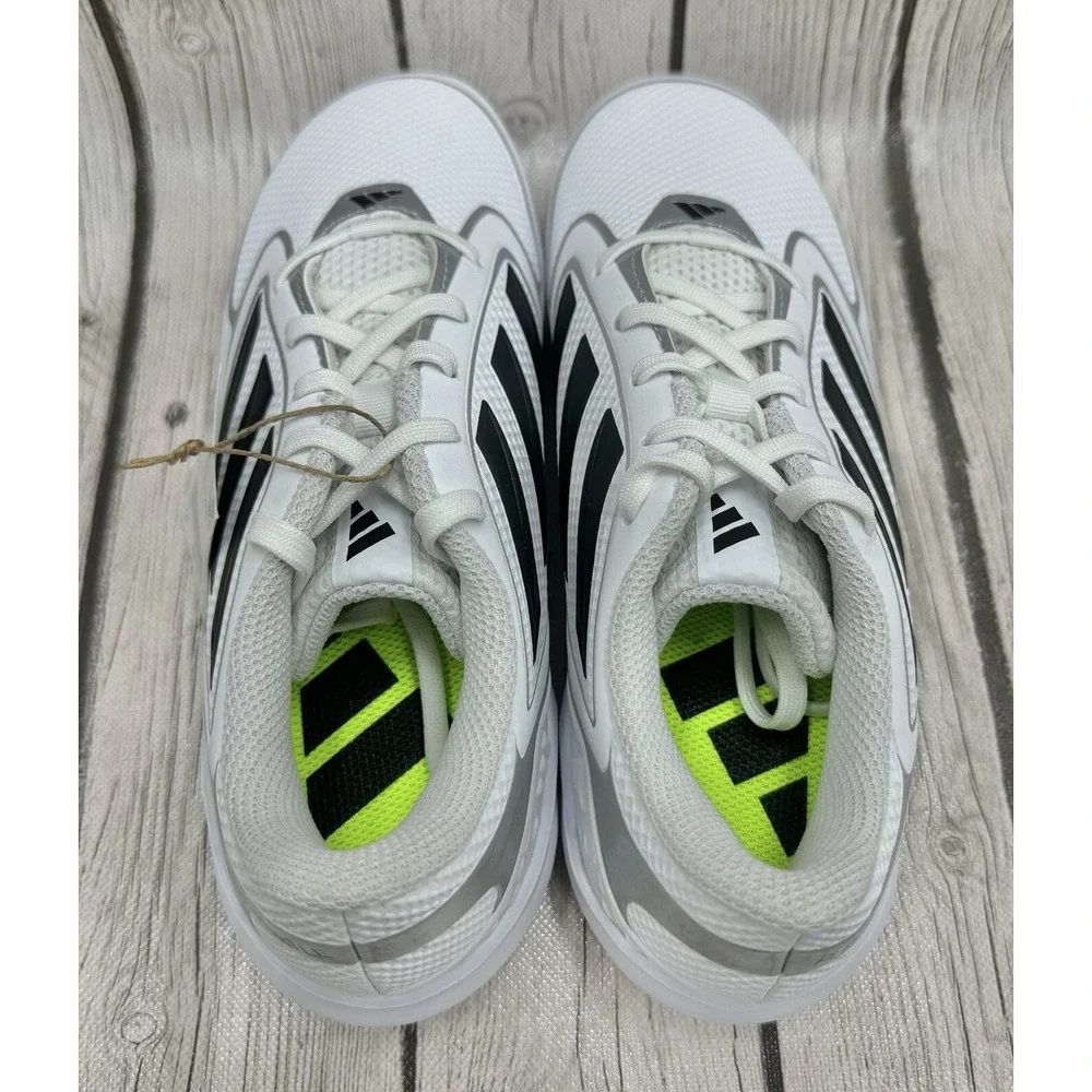 Adidas Men's Purehustles MD White Black Size 7.5 IG7139 New